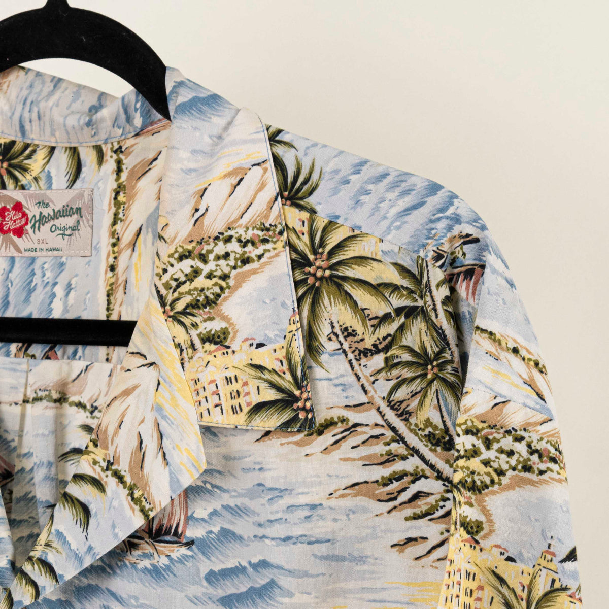 Camisa Hawaiana Azul (3XL) The Hawaiian Original