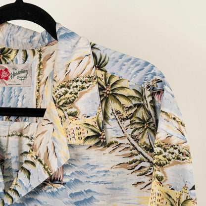 Camisa Hawaiana Azul (3XL) The Hawaiian Original