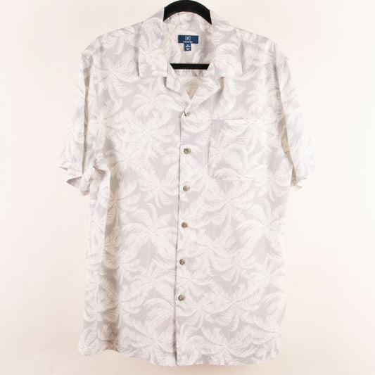 Camisa hawaiana gris (M) George