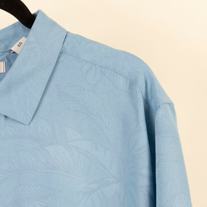 Camisa Hawaiana Azul (XL) Cubavera