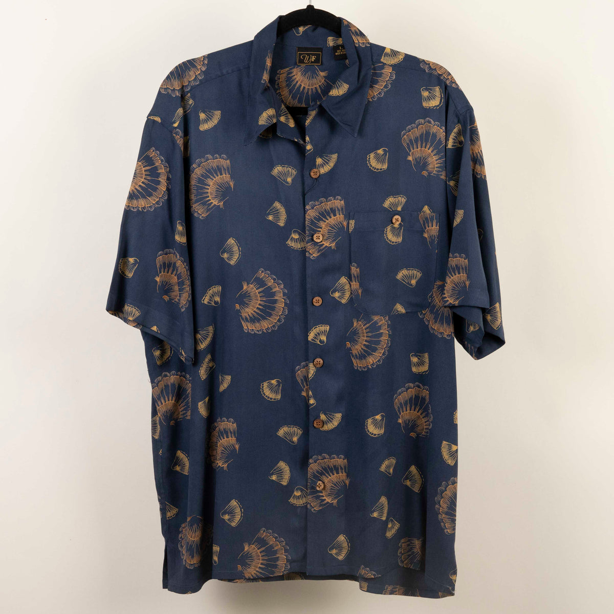 Camisa Hawaiana Azul (L) WF