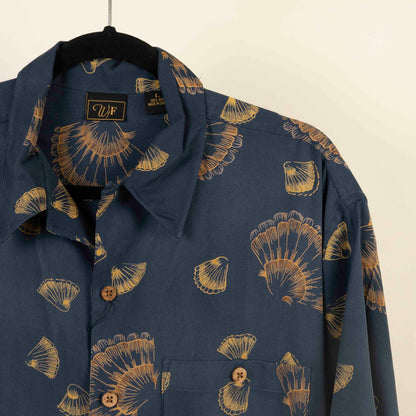 Camisa Hawaiana Azul (L) WF