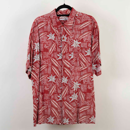 Camisa Estampada Rojo (XL) Linea Dome