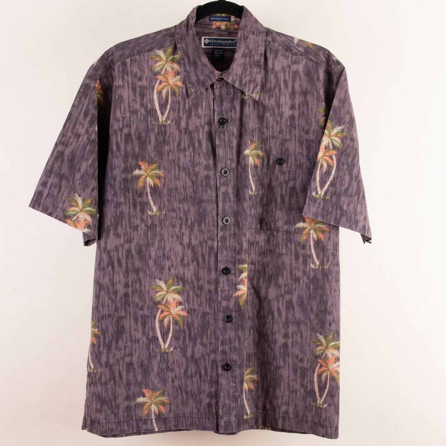 Camisa hawaiana marrón (M) Weekender