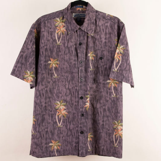 Camisa hawaiana marrón (M) Weekender