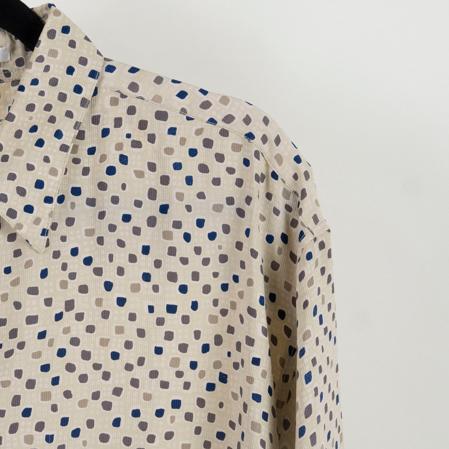 Camisa Estampada Beige (M) Perry Ellys