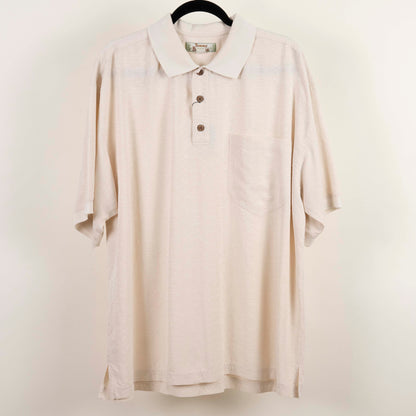 Camisa Estampada Beige  (L) Tommy Bahama