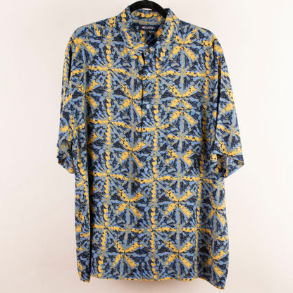 Camisa estampada azul (L) Puritan