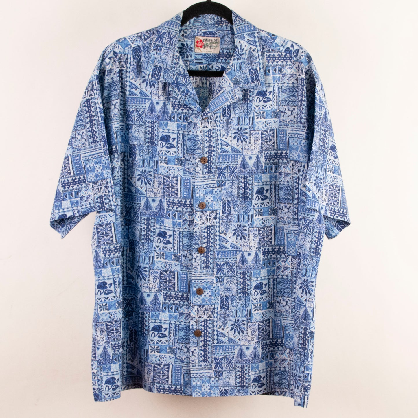Camisa hawaiana azul (XL) The Hawaiian Original
