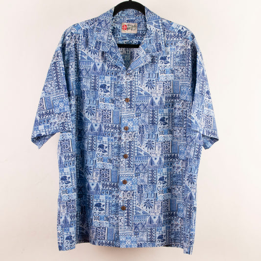 Camisa hawaiana azul (XL) The Hawaiian Original