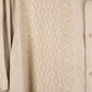 Camisa estampada beige (M) George