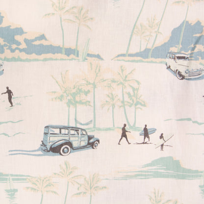 Camisa hawaiana blanco (XL) Croft & Barrow