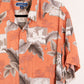 Camisa hawaiana naranja (XL) Croft&Barrow