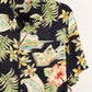 Camisa hawaiana negro (S) Batik Bay