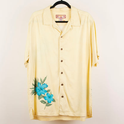 Camisa hawaiana amarilla (L) Caribbean Joe