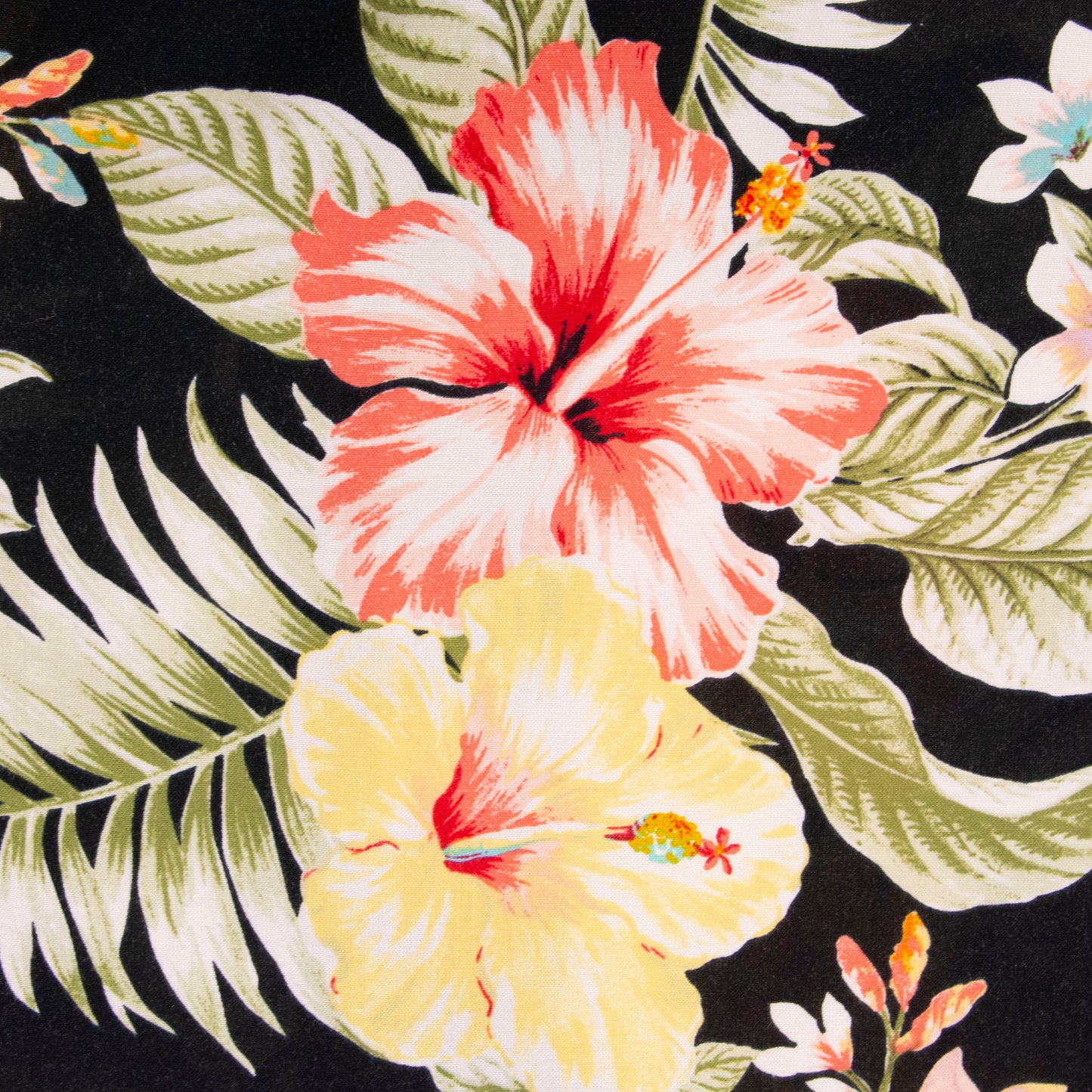 Camisa hawaiana negro (M) George