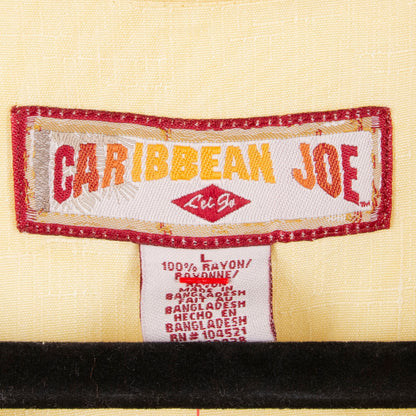 Camisa hawaiana amarilla (L) Caribbean Joe