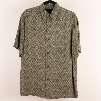 Camisa estampada verde (M) axcess/men