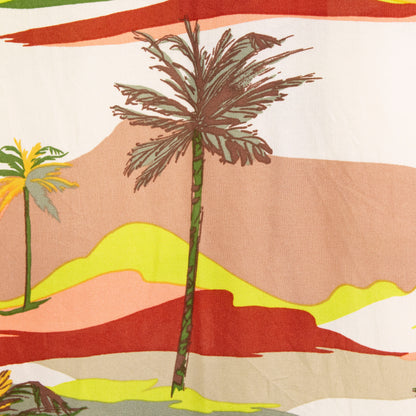 Camisa hawaiana beige (S) No boundaries