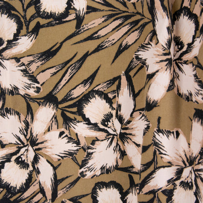 Camisa hawaiana café (M) Natural Issue