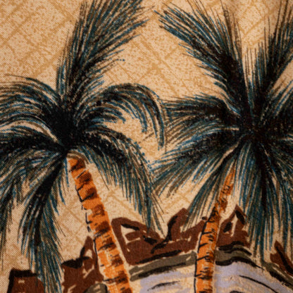 Camisa Hawaiana Beige (2XL) Chereskin