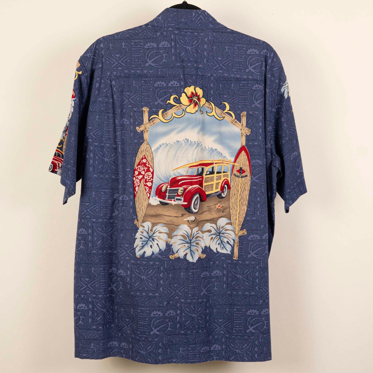 Camisa Hawaiana Azul (XL) Winnie Fasion
