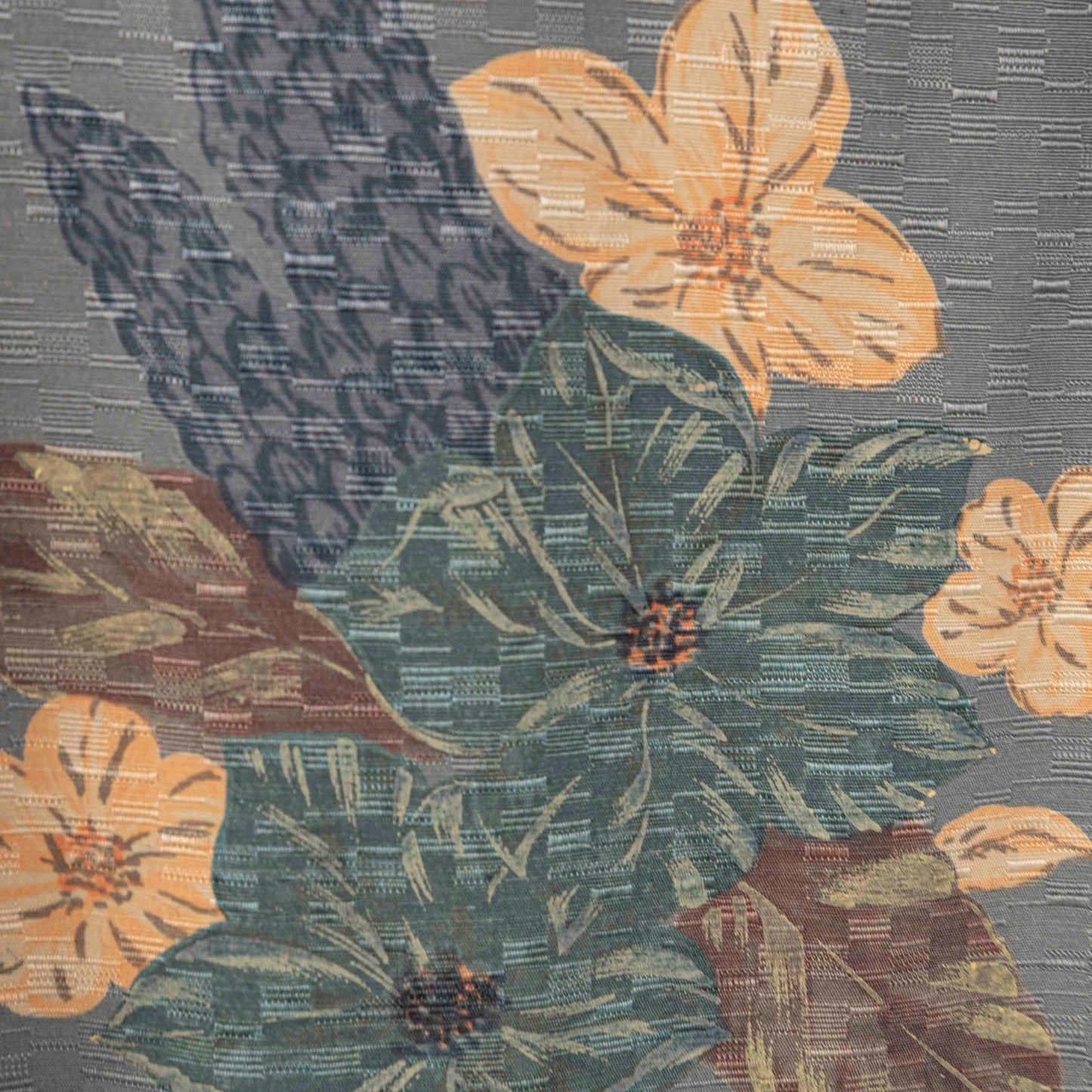 Camisa Hawaiana Gris (S) IZOD