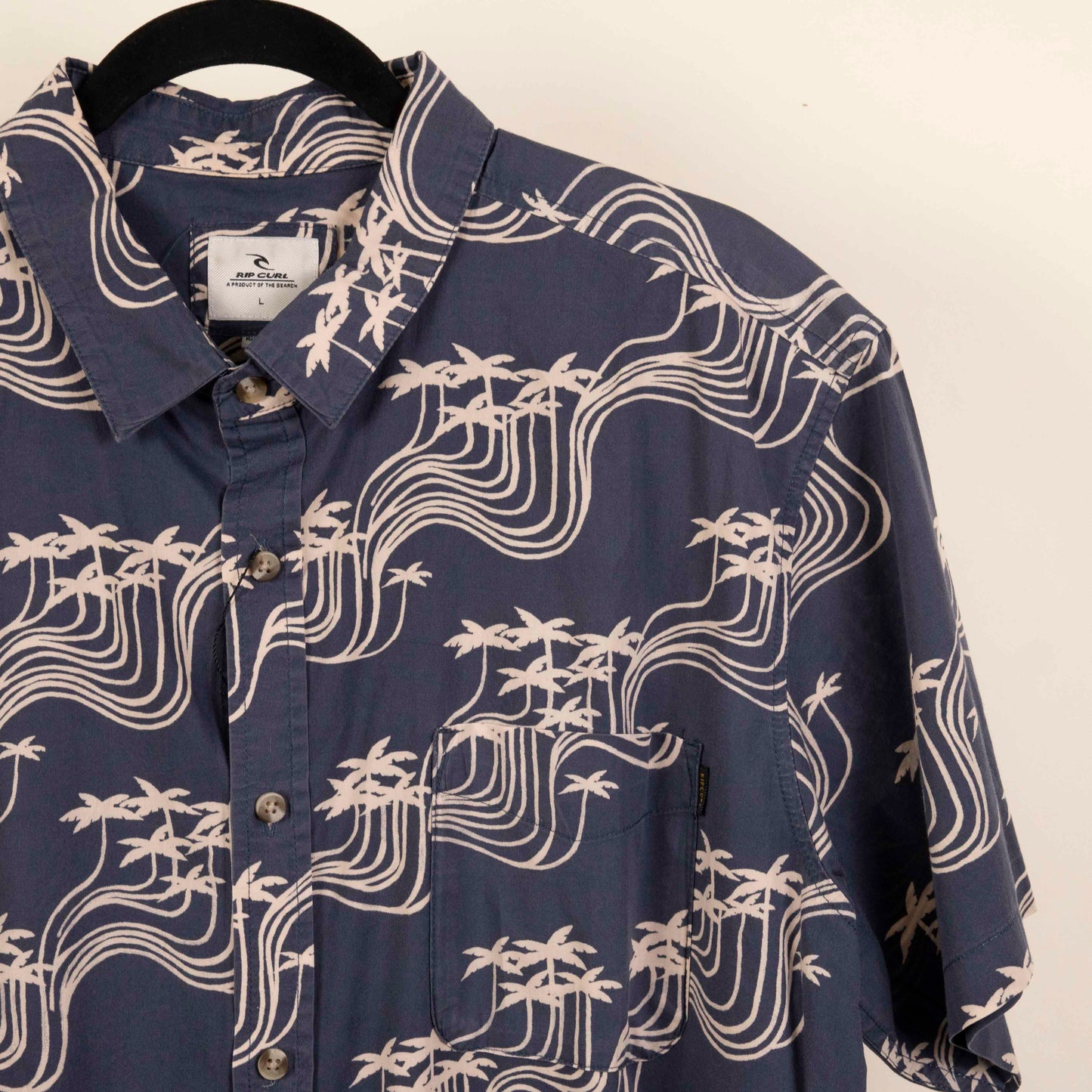 Camisa Estampada Azul (L) Rip Curl