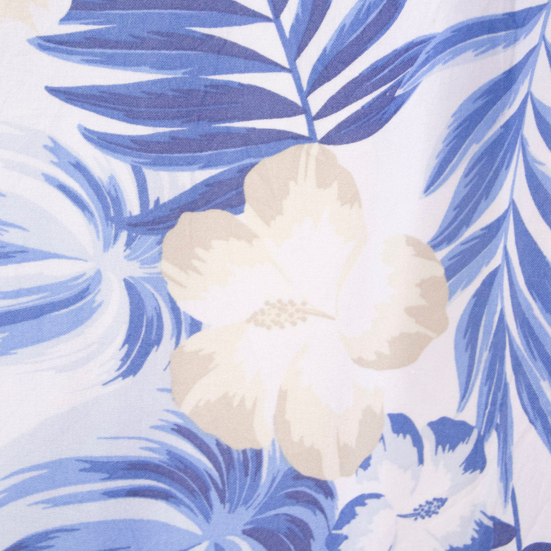 Camisa hawaiana blanca (XL) George