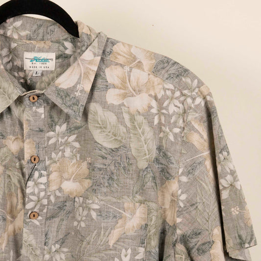 Camisa hawaiana Gris (L) Hobie