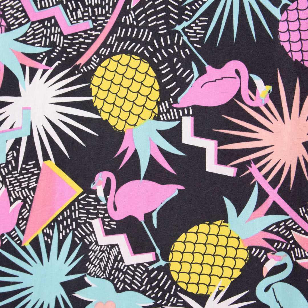 Camisa hawaiana gris (L) Neff