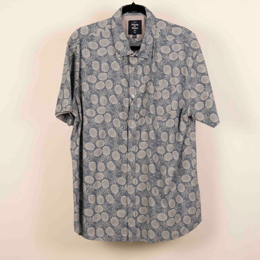 Camisa Estampada  Azul (XL) Artisthy In Motion