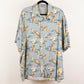 Camisa hawaiana verde (XL) Munsingwear