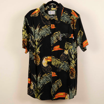 Camisa Estampada Negro (XL) Hurley