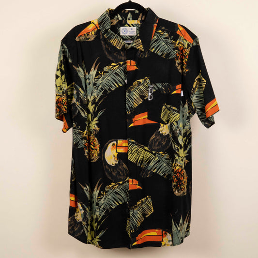 Camisa Estampada Negro (XL) Hurley