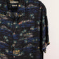 Camisa hawaiana negro (XL) Batik Bay