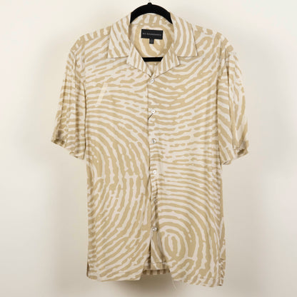 Camisa Hawaiana Beige (XS) No boundaries