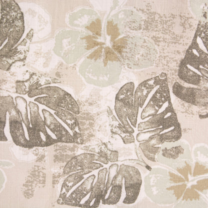 Camisa hawaiana beige (M) Croft & Barrow