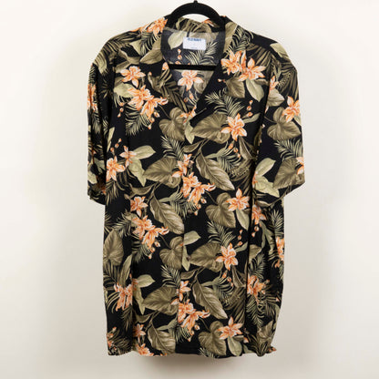 Camisa Hawaiana Negro (L) Old Navy