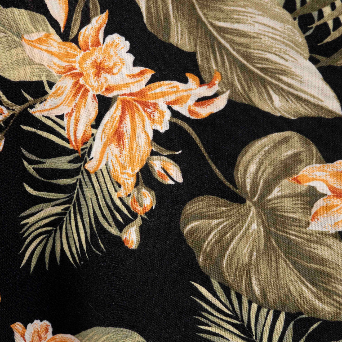Camisa Hawaiana Negro (L) Old Navy