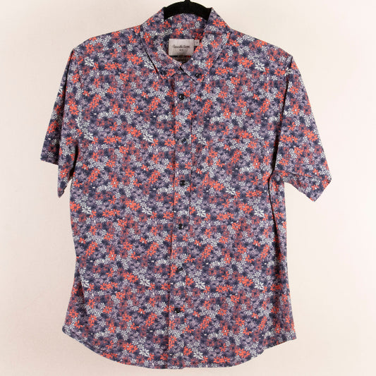 Camisa hawaiana azul (M) Goodfellow