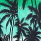 Camisa hawaiana verde (XL) Highseas Resort