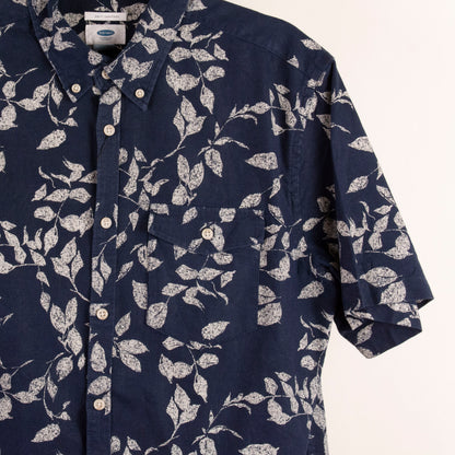 Camisa hawaiana azul (L) Old Navy