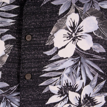 Camisa hawaiana negro (L) George