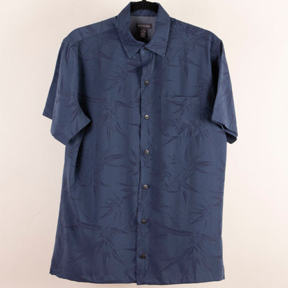 Camisa hawaiana azul (S) Van Heusen