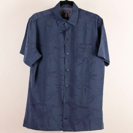 Camisa hawaiana azul (S) Van Heusen