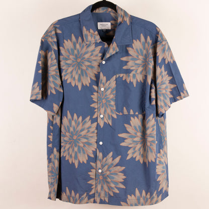 Camisa hawaiana azul (M) Amerigan Eagle