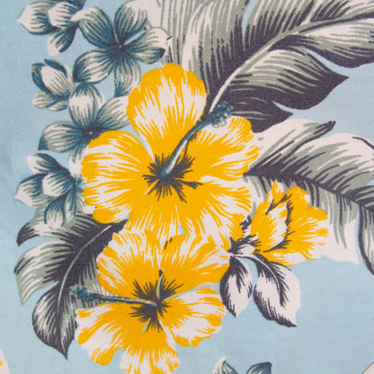 Camisa hawaiana azul (M) Departwest