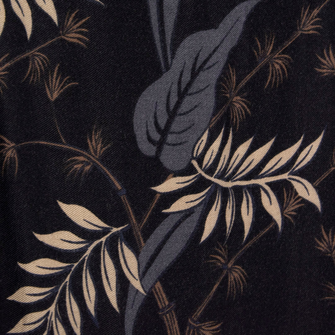 Camisa hawaiana negro (L) Havana Jack's Cafe