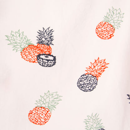 Camisa hawaiana blanco (S) Denim & Flower